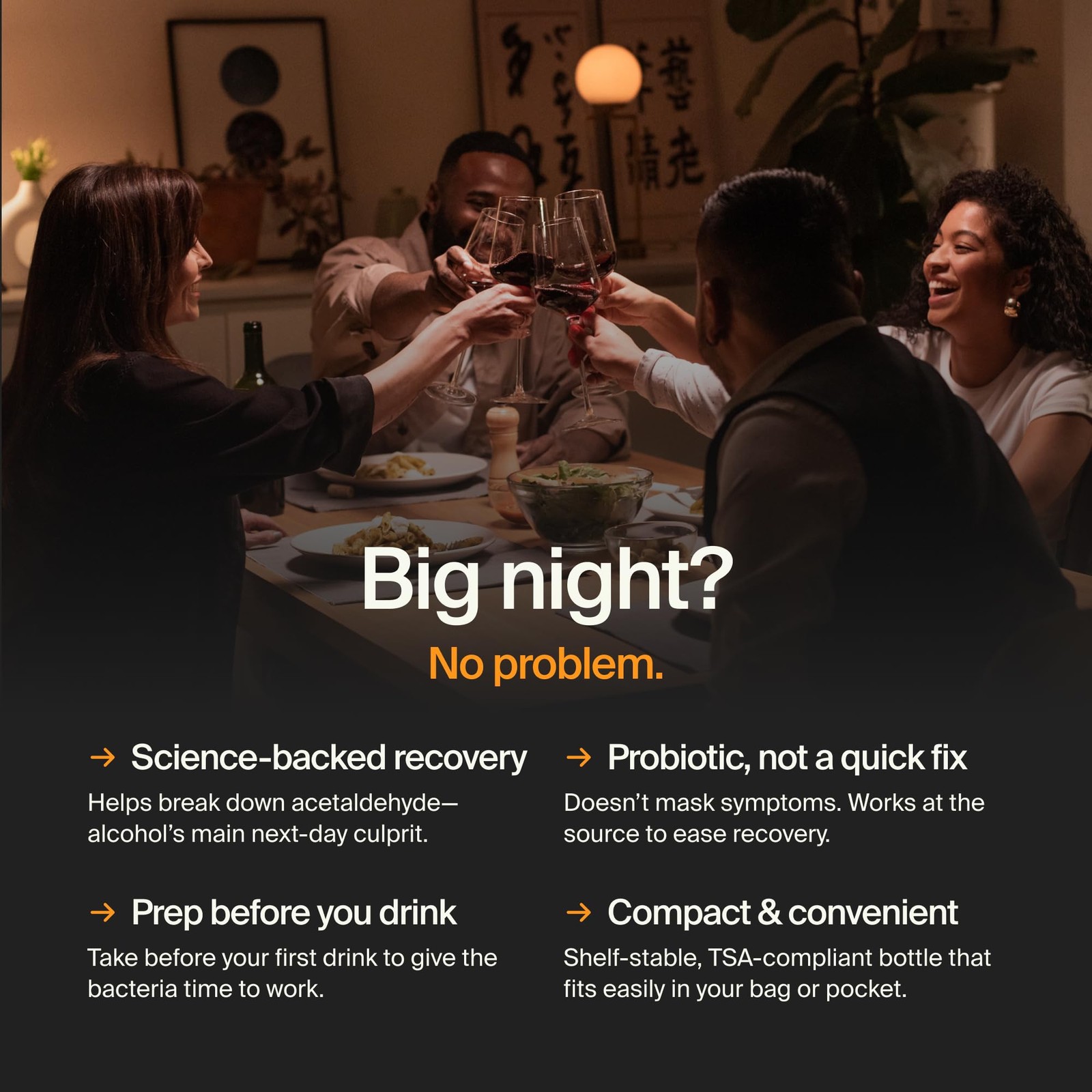 ZBiotics — Feel Better After Drinking, Wake Up Refreshed, Science-Backed,