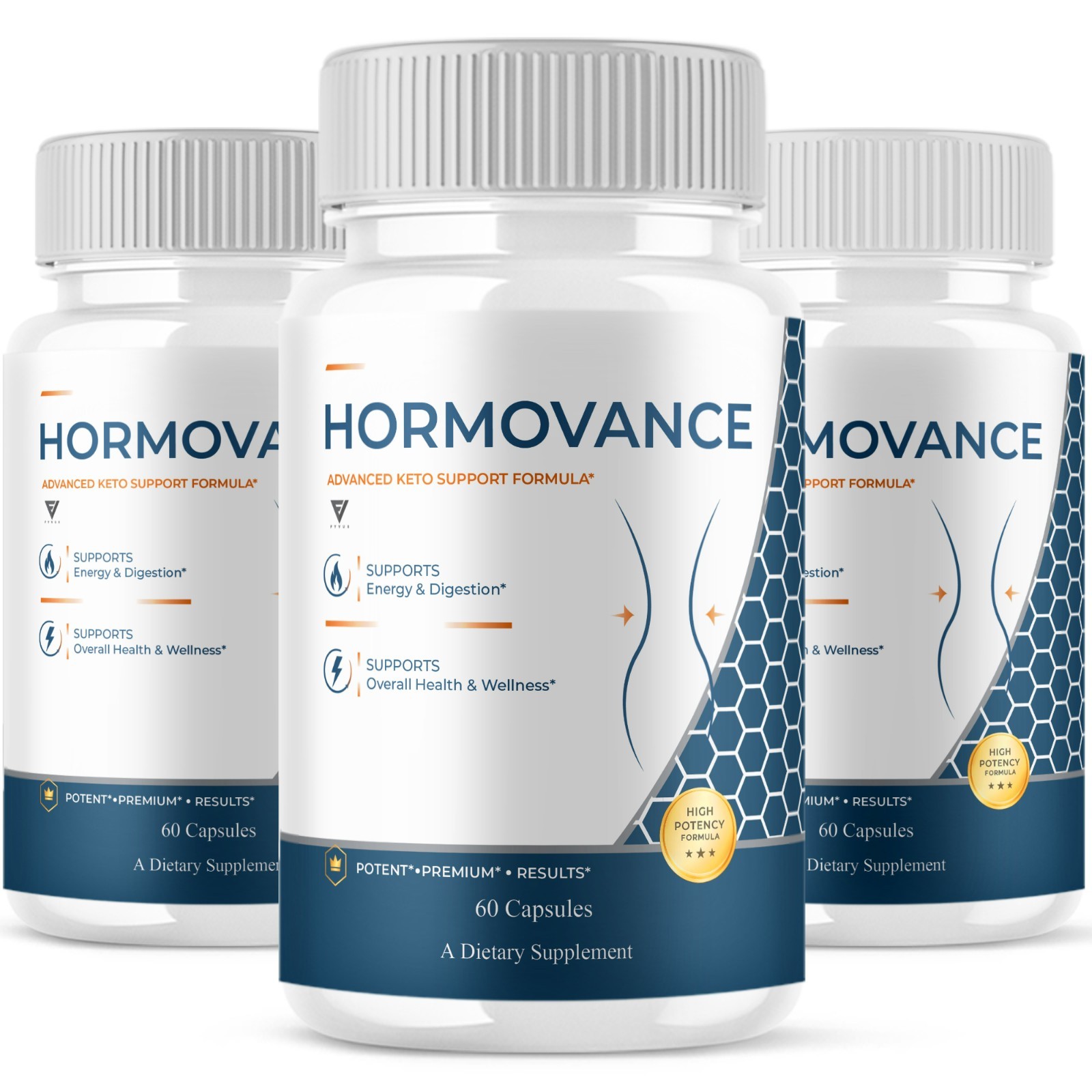 (3 Pack) HORMOVANCE Advanced Keto Support, HORMO VANCE Formula (180 Capsules)