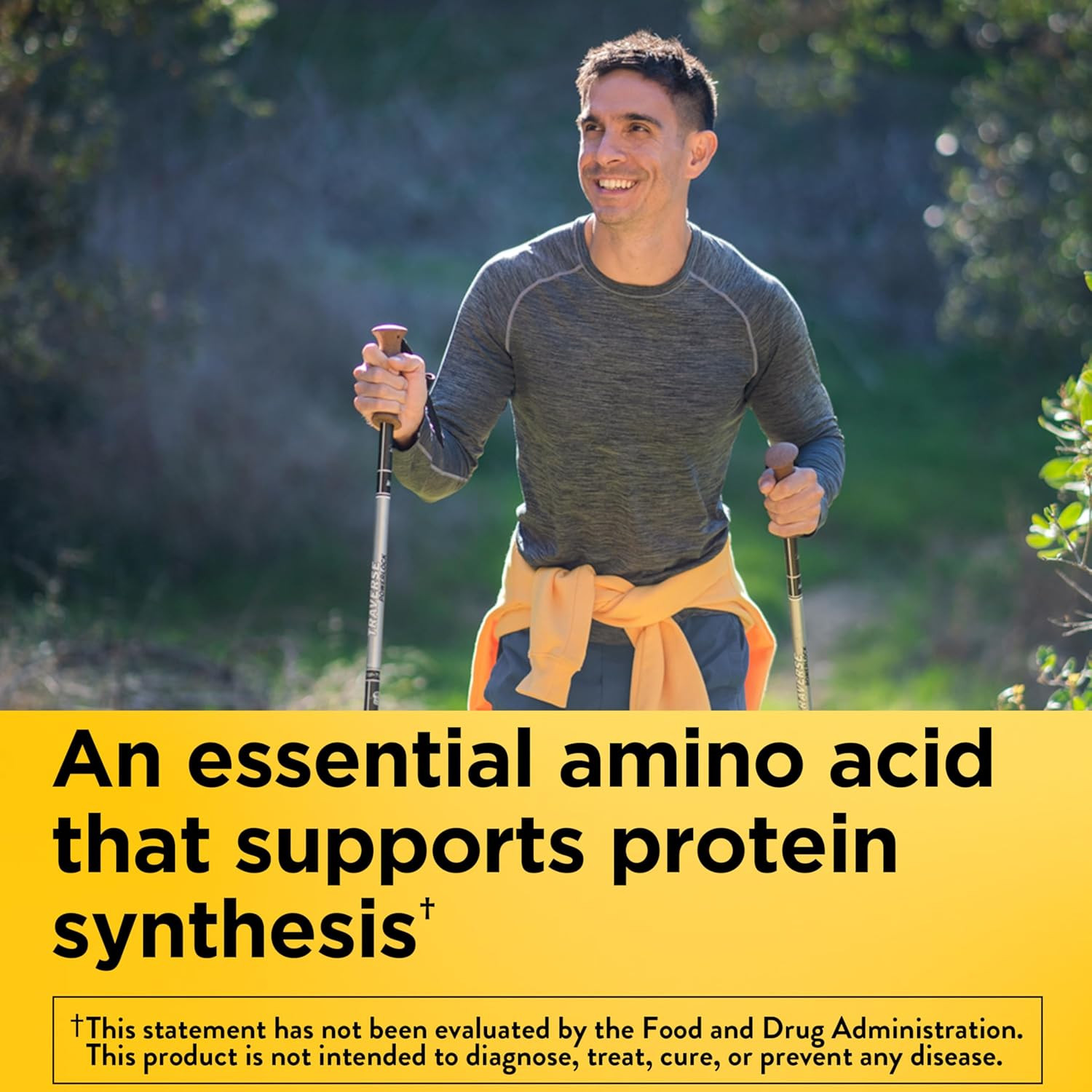 Nature Made L-Lysine 1000mg Amino Acid Dietary Supplement 60 Tablets NEW