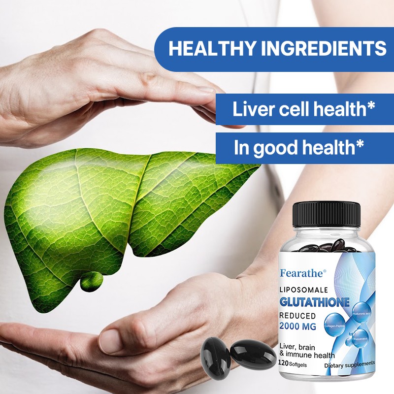 Liposomal Glutathione 2000mg – 120 Softgels for Liver & Immune Health