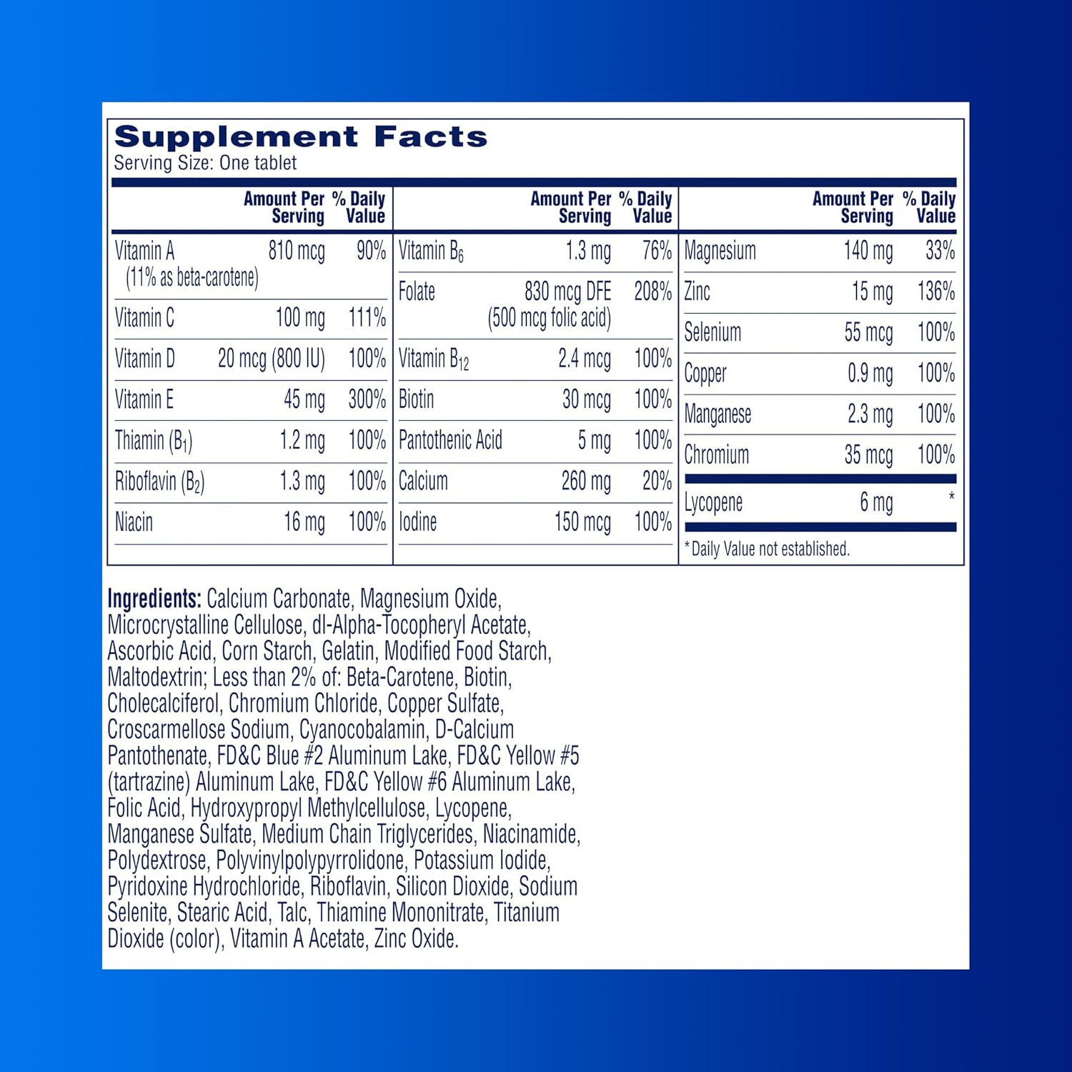 Men’S Pre-Conception Health Multivitamin to Support Healthy Sperm, Supplement fo
