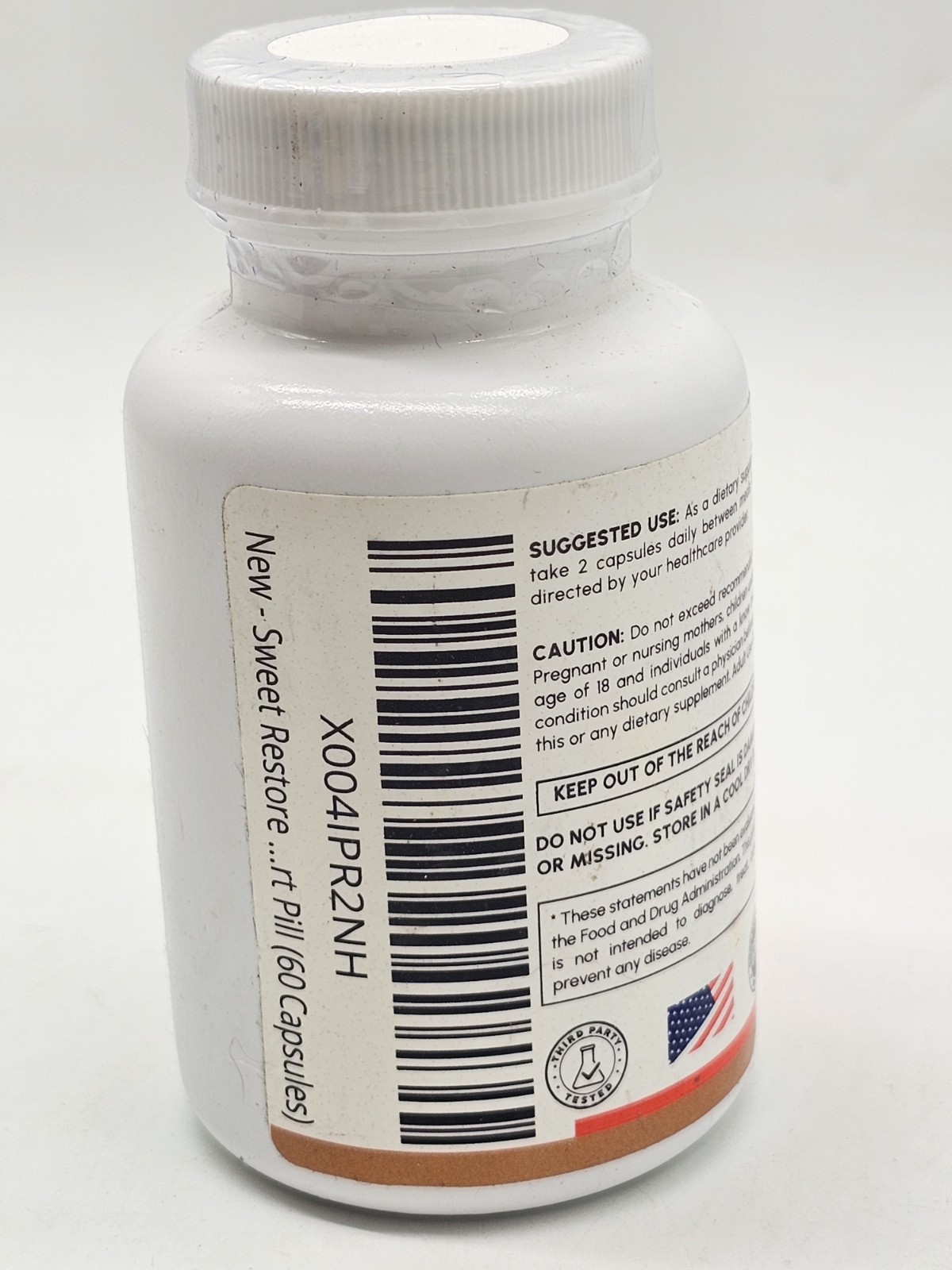 Sweet Restore Glycogen Support Support Daily Balance and Energy 60 Capsules 9/28