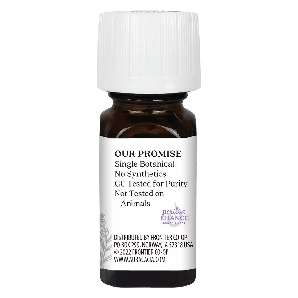 PACK OF 6 UNITS Aura Cacia Lavendor Pure Essential Oil 0.25 oz 7.4 ml
