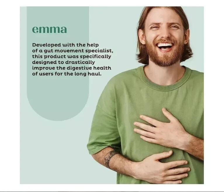 3X EMMA Supplement for Gut Health – Gas and Bloating Relief Constipation 60Caps*