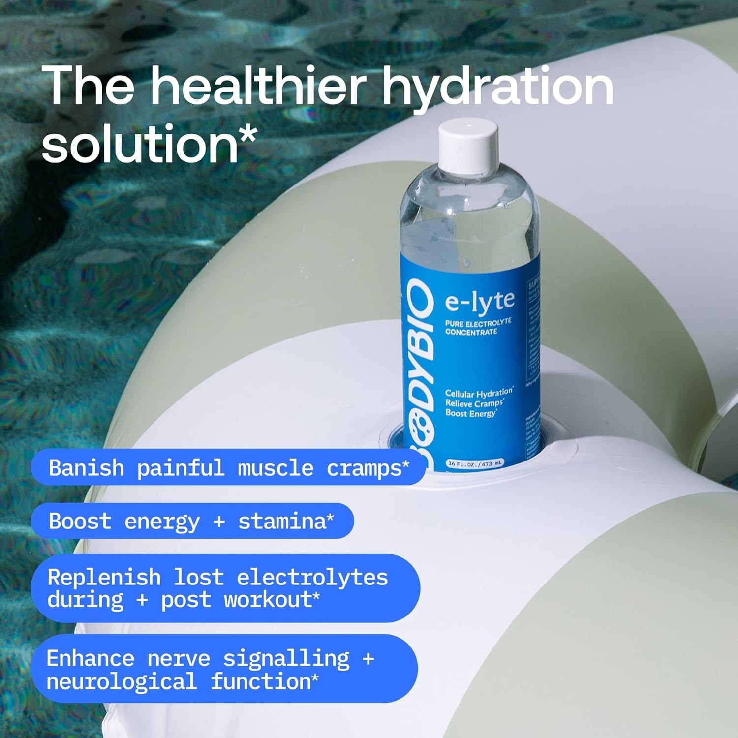 Sugar-Free E-Lyte – Keto-Friendly Electrolyte Concentrate for Energy & Recovery