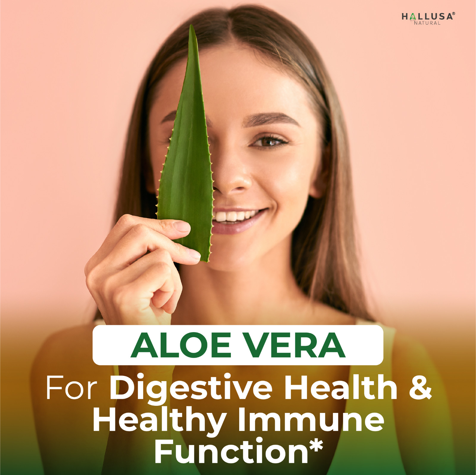 ALOE VERA Digestion Support – Healthy Hydrated Skin – 60 Softgels
