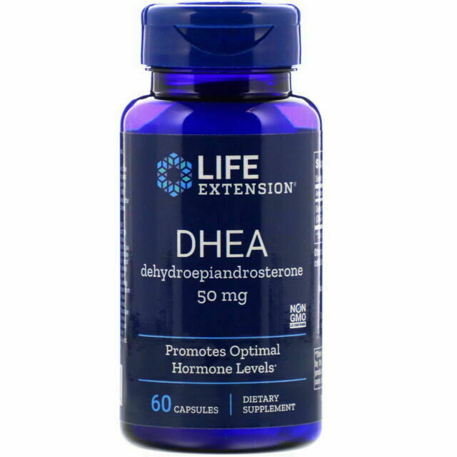 Life Extension DHEA 50mg – 60 Capsules