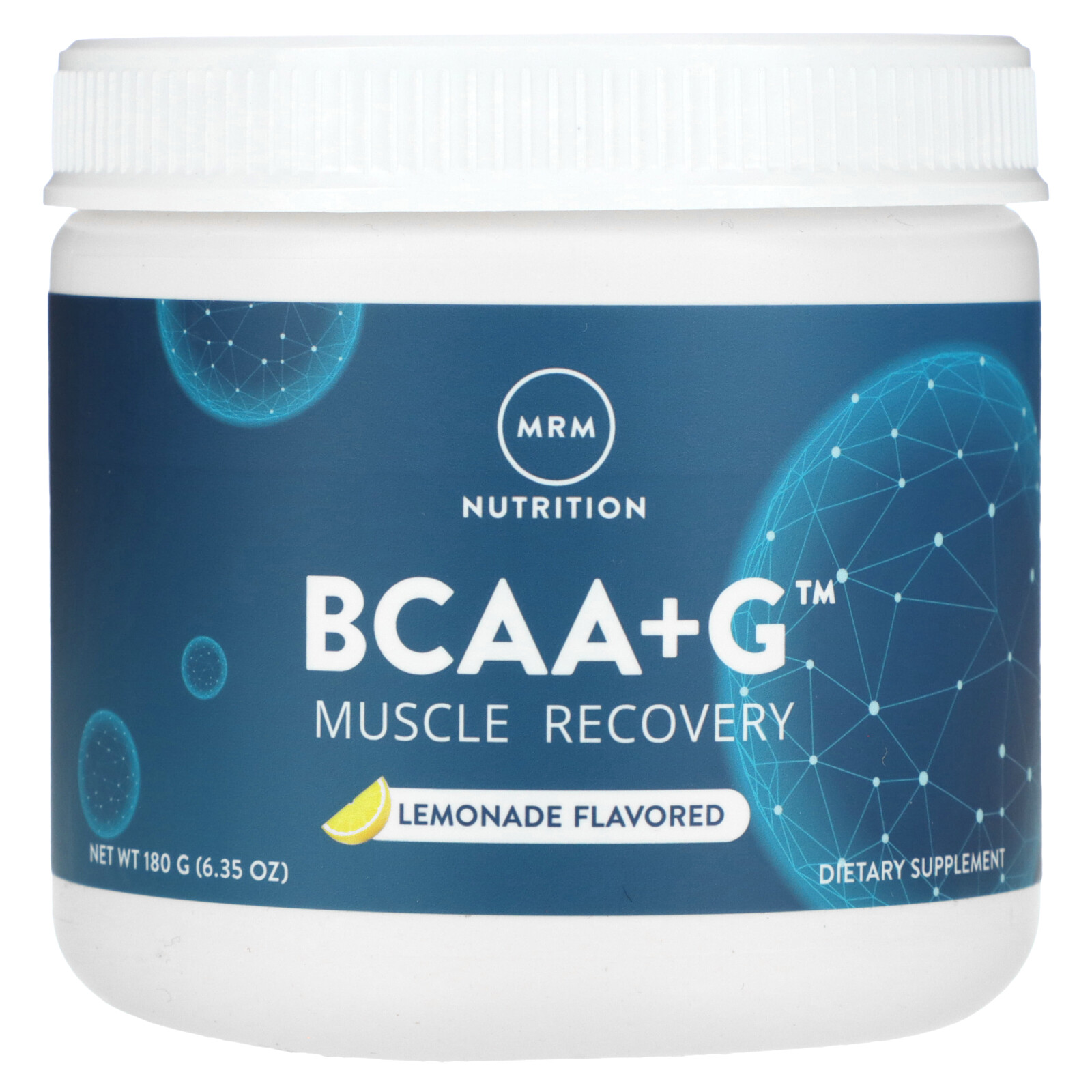 MRM BCAA G Lemonade 0 396 lbs 180 g GMP Quality Assured, Vegan