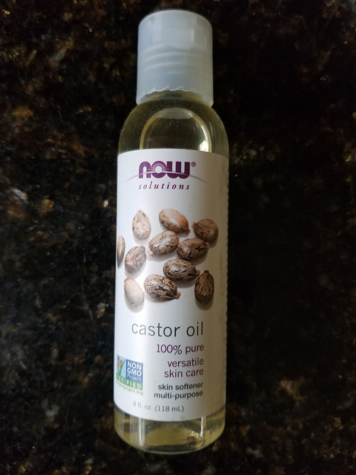 NOW FOODS Castor Oil – 4 fl. oz.