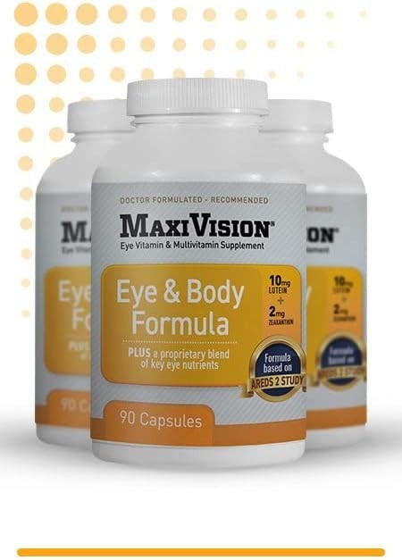 MaxiVision® Eye Formula – Eye Vitamin Based on AREDS 2 Study – Age-Related Ma…