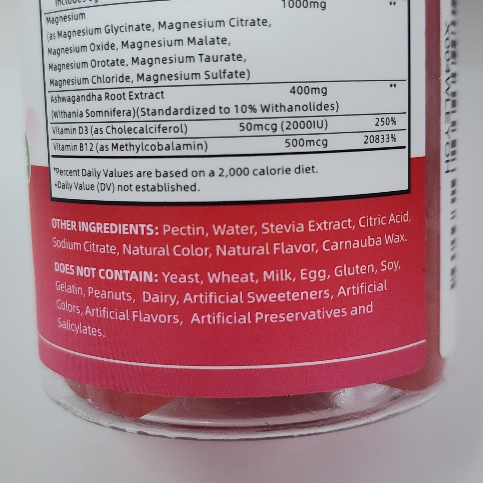 Magnesium Complex 1000 mg for Kids & Adults 60 Gummies Each (2 Pack) Exp 11/27
