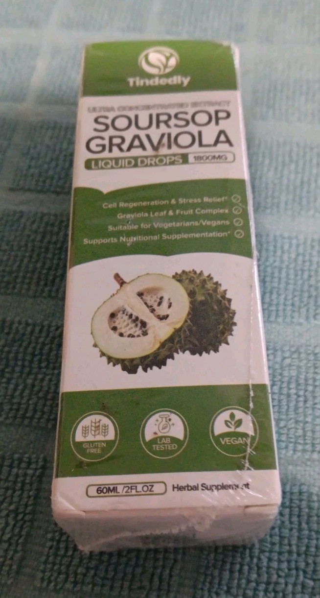 Soursop Graviola 2 Oz Sealed 100 Percent Organic Healthy Joints Vegan (B042)