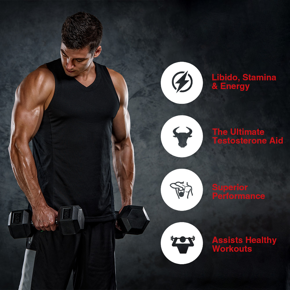 Natural Testosterone Booster for Men – Build Muscle, Increase Strength & Stamina