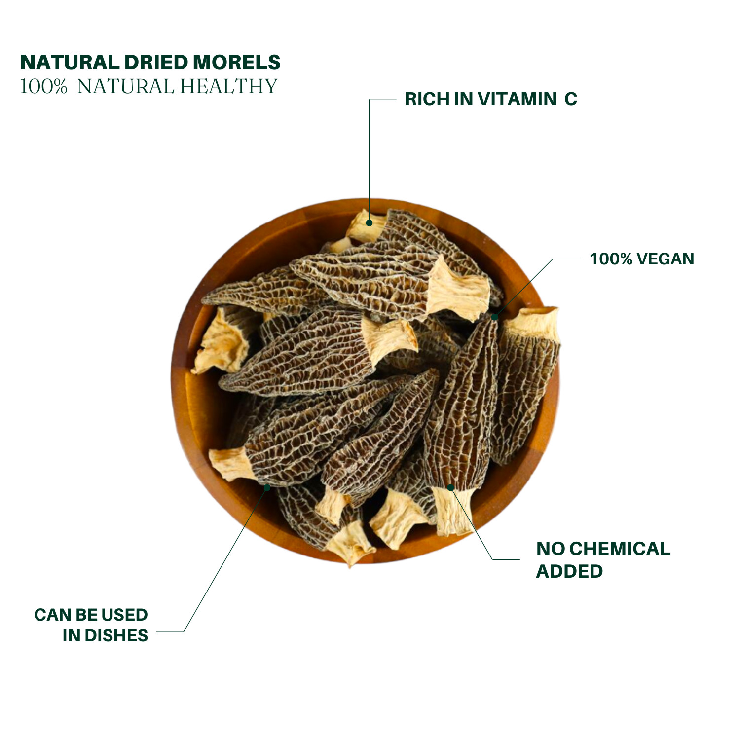 Dried Seafood & Moral Holiday Gift Box 1 box 九龍堂【新春限定礼盒】北海道干贝 花旗参 羊肚菌 大西洋刺参