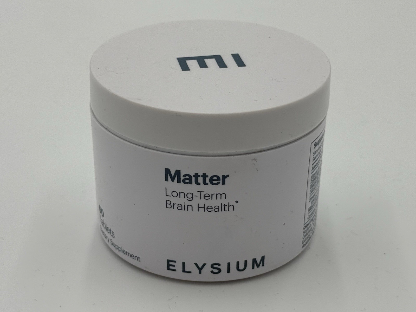 ELYSIUM Matter Brain Supplement with Omega 3 + DHA for Memory & Focus 60 ct