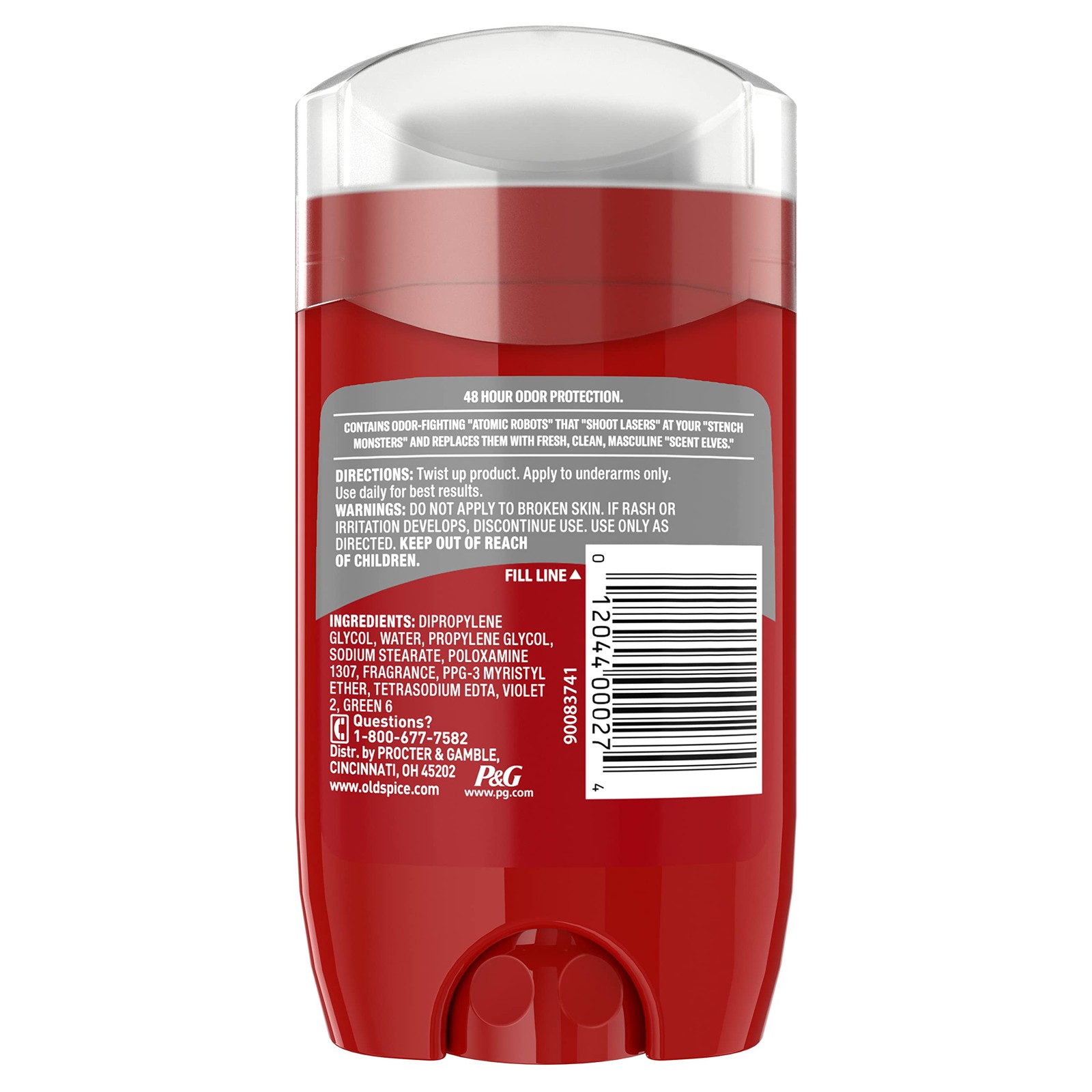 Old Spice Aluminum Free Deodorant For Men, High 1 Count (Pack of 1)