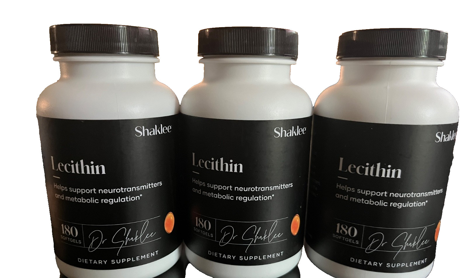 Shaklee Lecithin 180 softgel Bottle Exp 10/2026