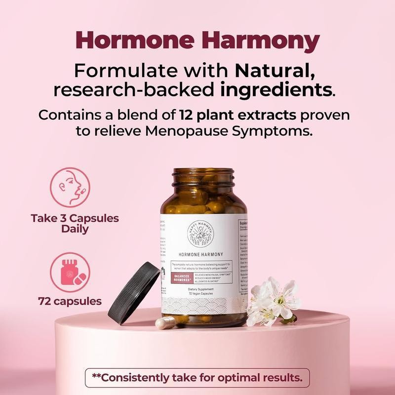Hormone Harmony – Support for Women’s Mood Sleep & Wellbeing Menopause Relief
