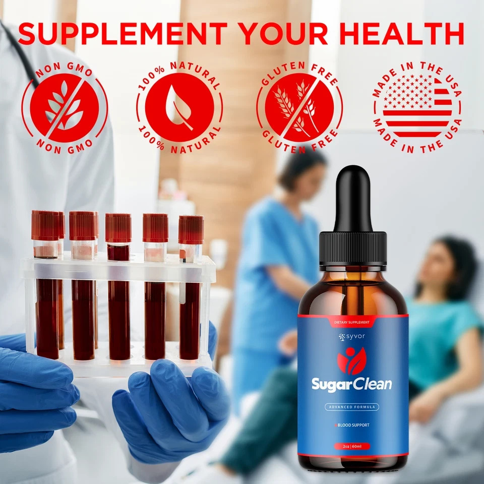 (5-Pack) Sugar Clean Drops – SugarClean Pro Drops Healthy Blood Sugar Support