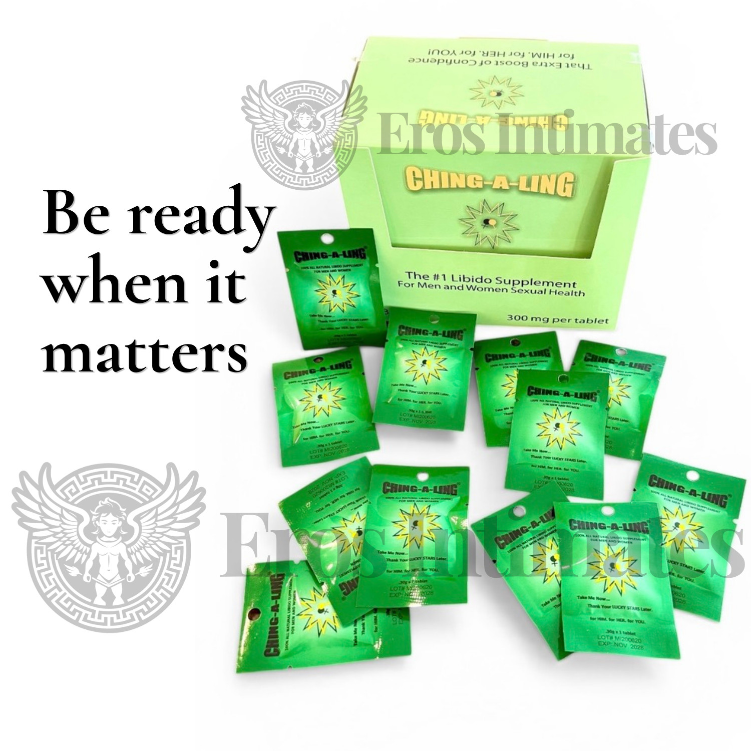Ching A Ling Libido Support | 20-High Potency Pills