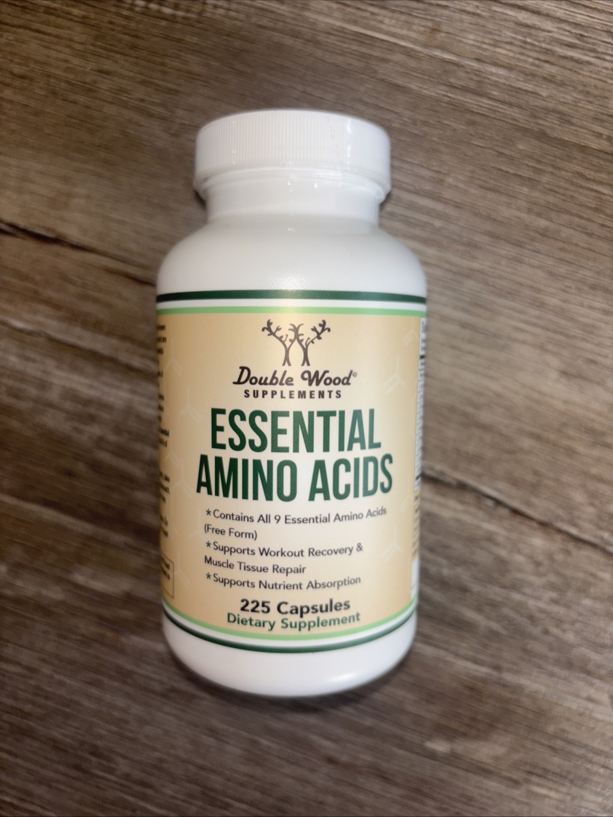 Essential Amino Acids – 1 Gram Per Serving 225 Count (Pack of 1), No Color