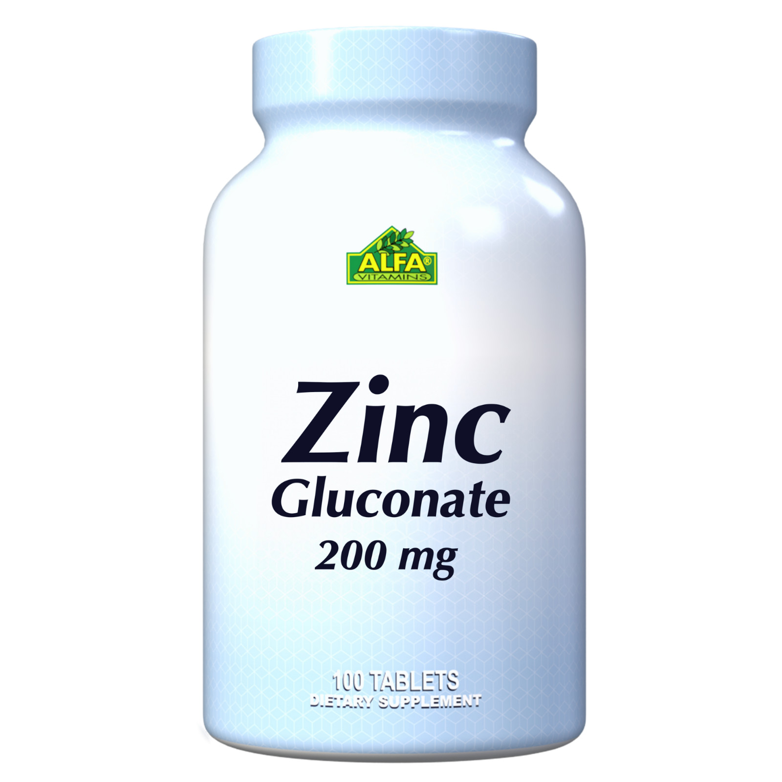 Zinc Gluconate 200 mg – 100 tablets