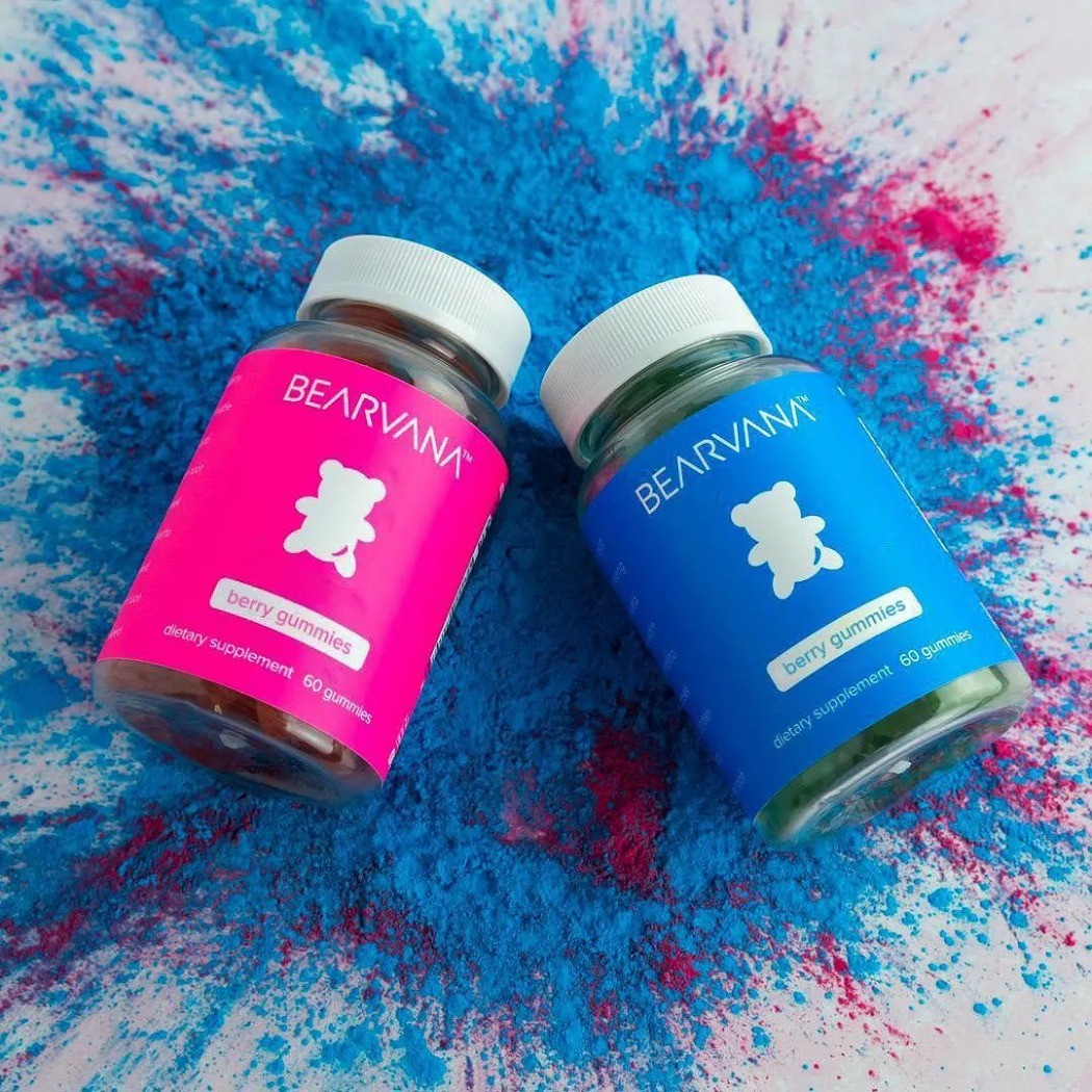 NEW BEARVANA Gummies Combo Women Wellness Supplement Berry