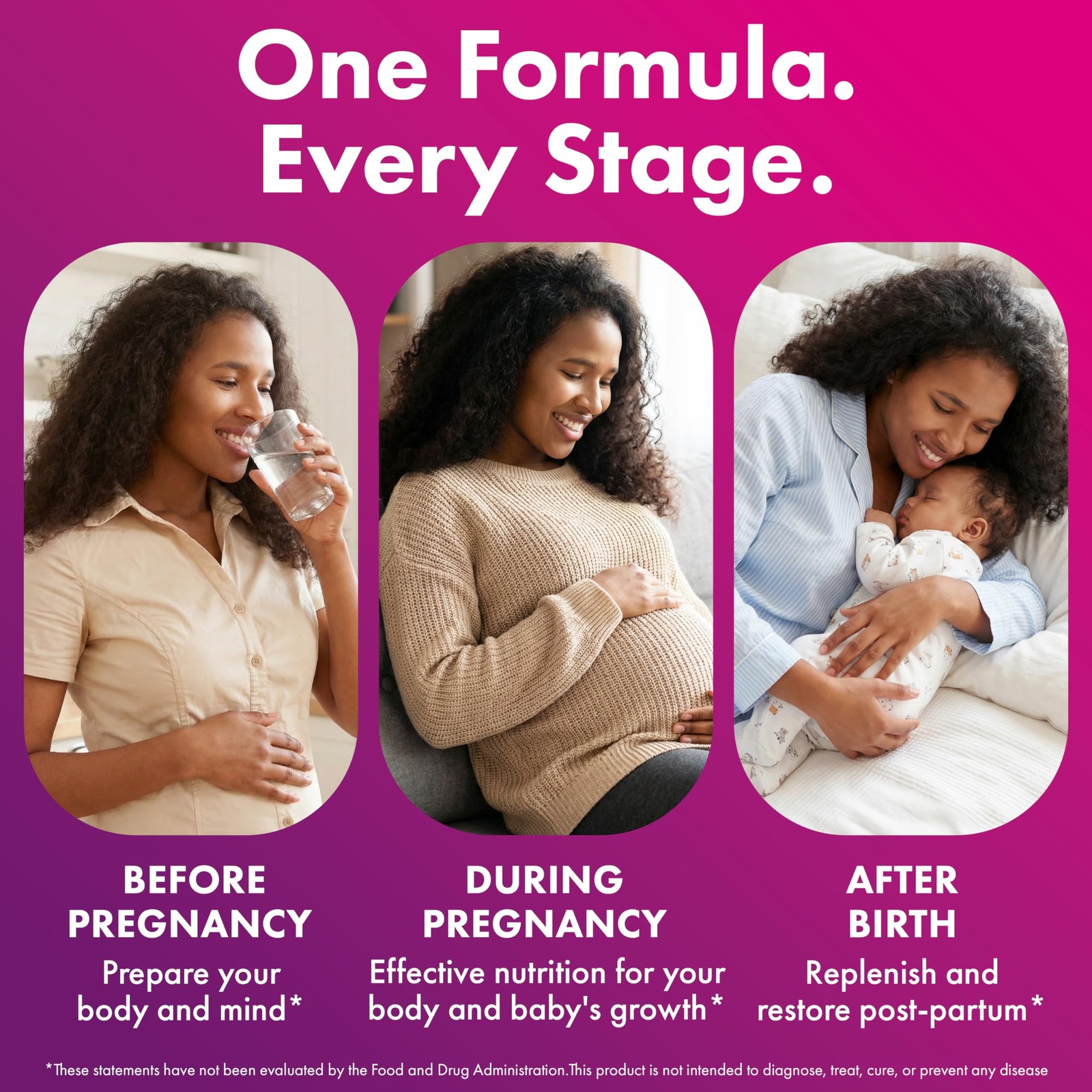 ILIVA by INDICAID Prenatal Vitamins for Women- 2 Count (Pack of 30)