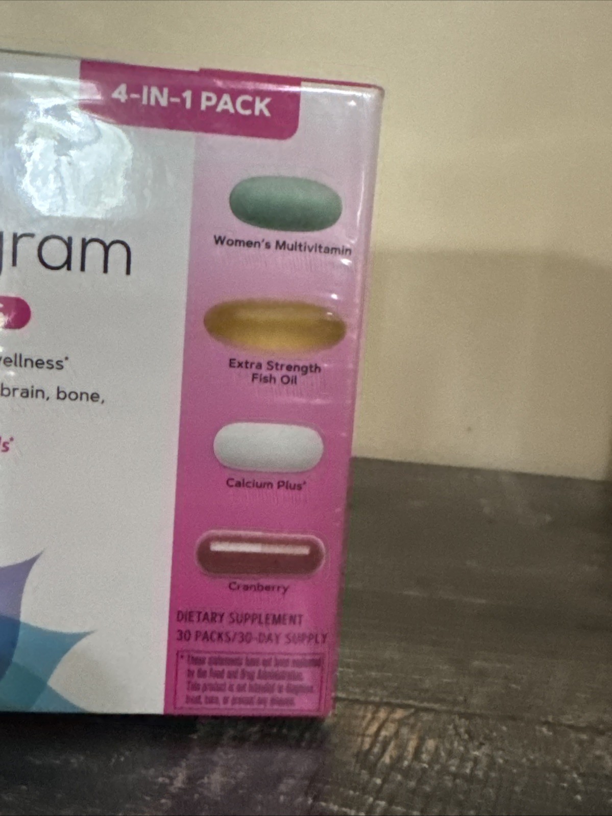 GNC Womens Vitapak Program HEALTH & WELLNESS 30 Day Supply Multivitamin **READ**