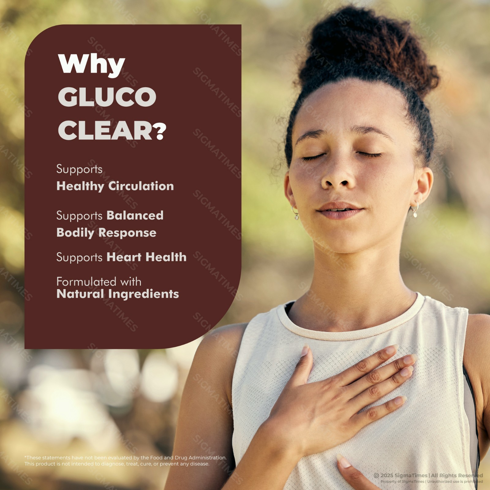 GlucoClear Capsules, Gluco Clear Natural Formula for Blood Support – 3 Pack
