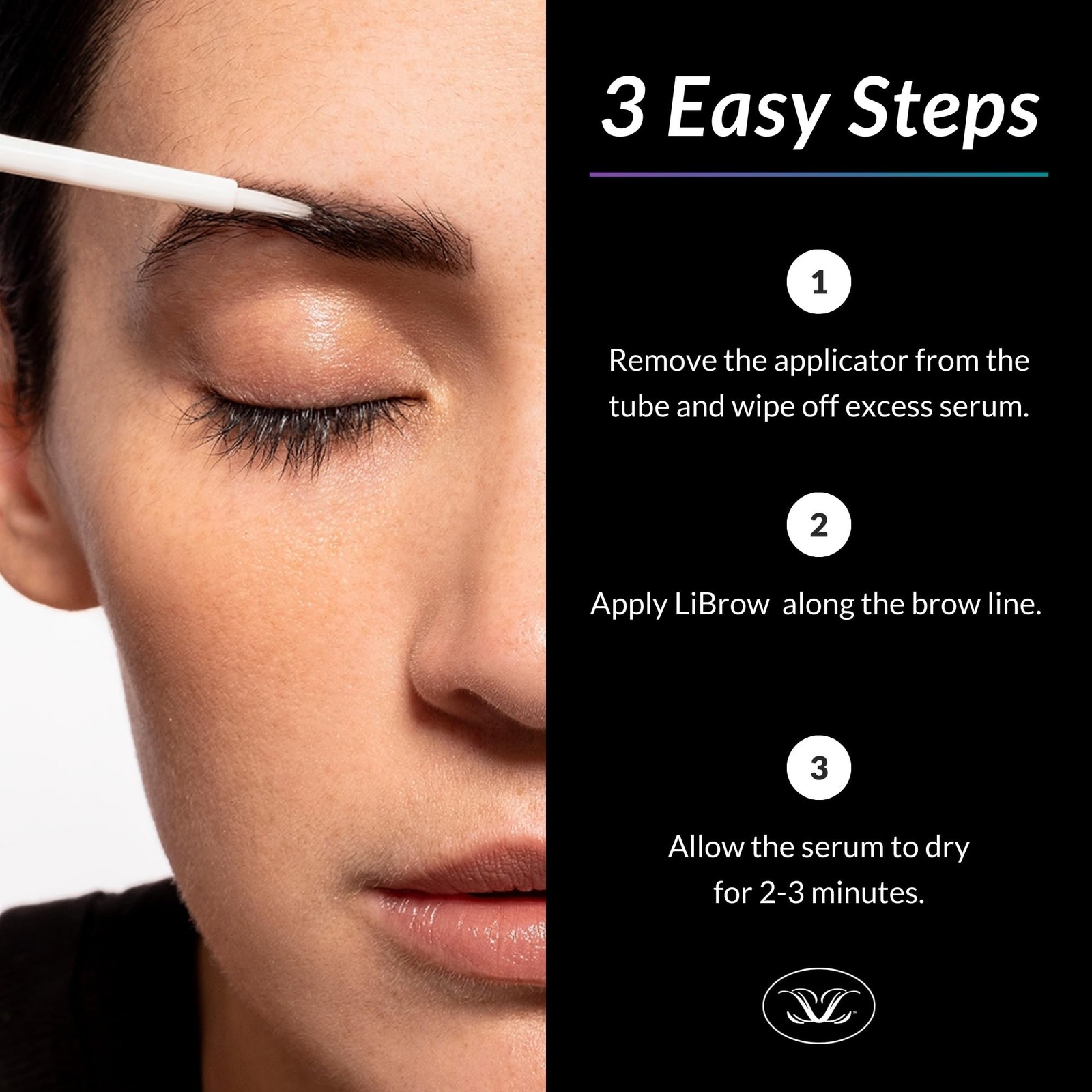 Purified Eyebrow Serum for Darker, Fuller, Thicker-Looking Brows – Natural Bo…