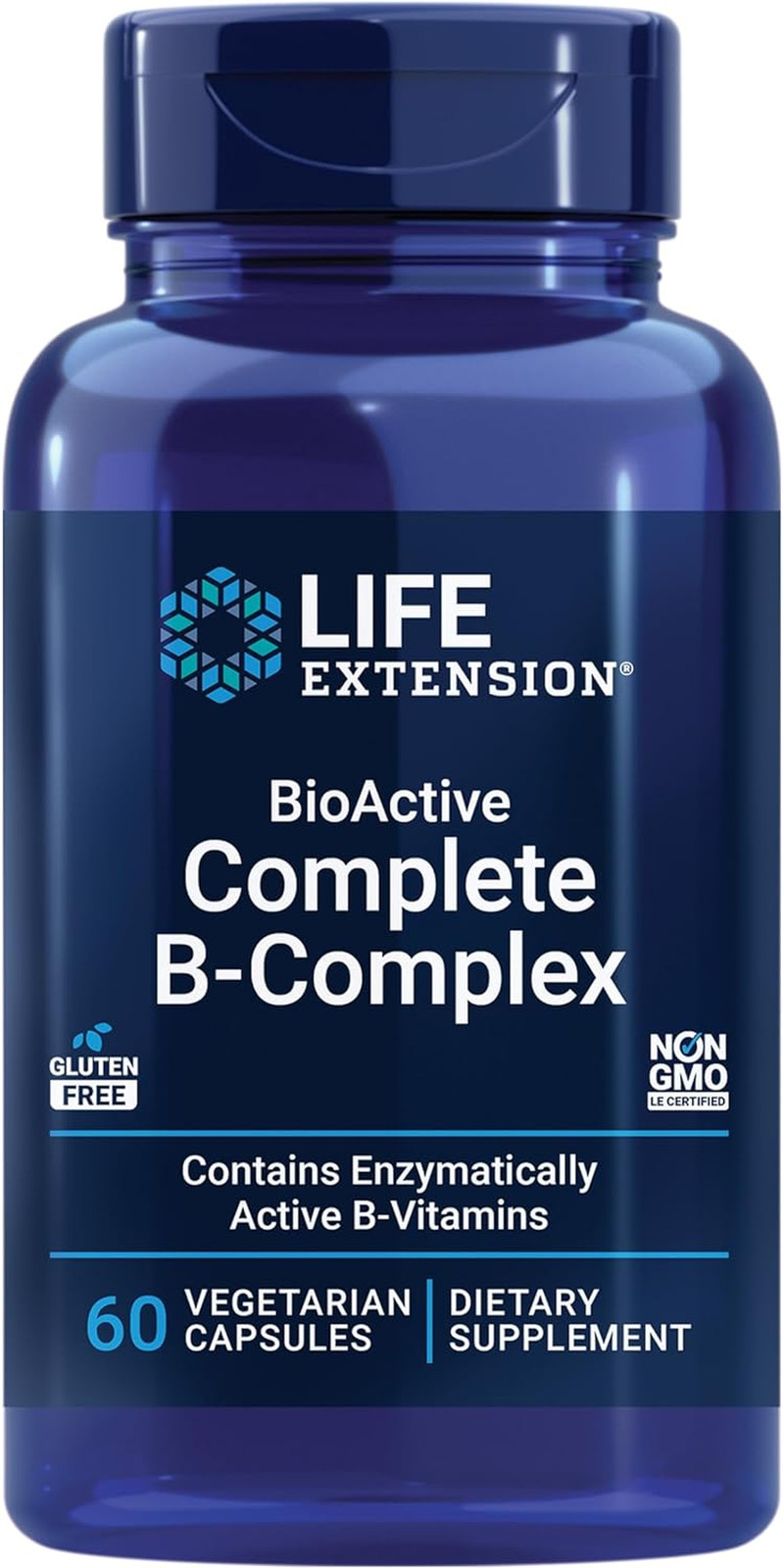 Bioactive Complete B-Complex, Heart, Brain and Nerve Support, Healthy Energy, Me