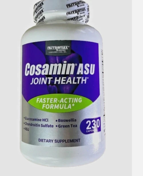 Cosamin ASU with Glucosamine & Chondroitin for Joint Health, 230 Capsules