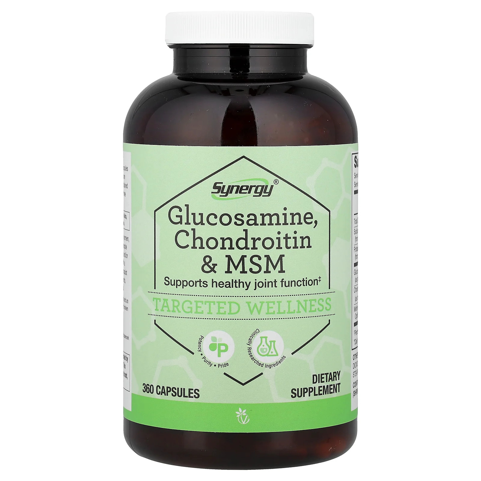Synergy®, Glucosamine, Chondroitin & MSM, 360 Capsules