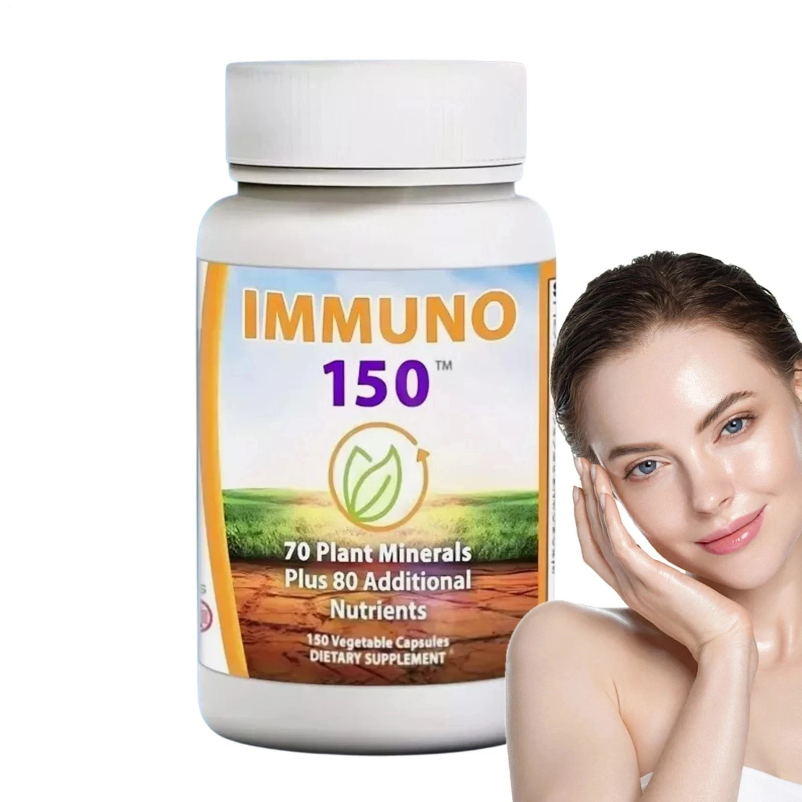1 BOTTLE OF IMMUNO 150 THE ULTIMATE, IMMUNE BOOSTER. 150 CAPSULES