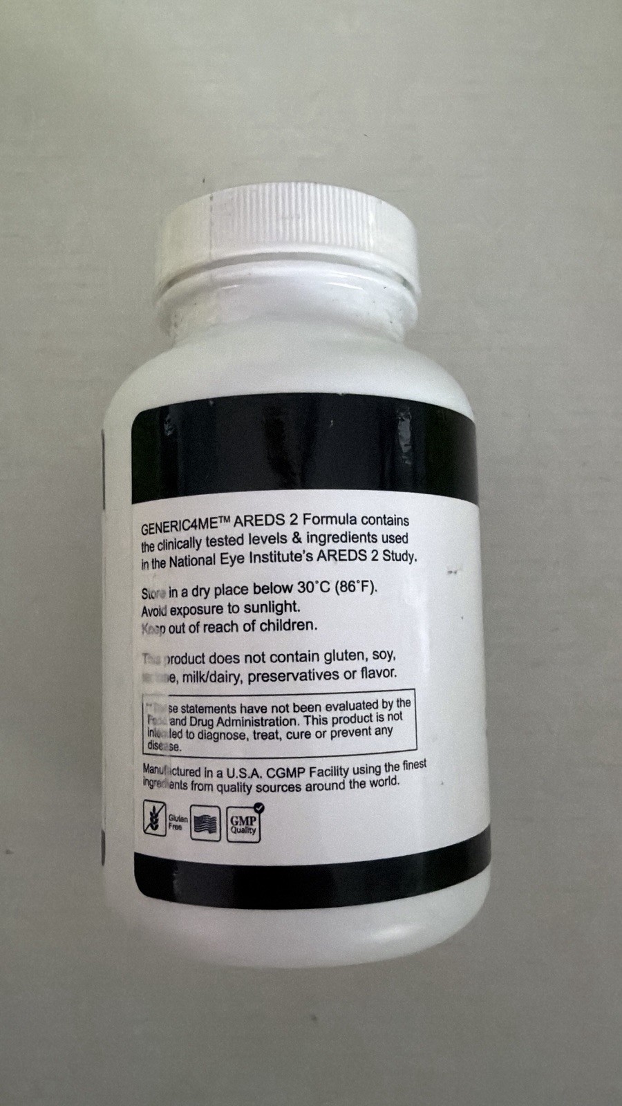 GENERIC4ME AREDS 2 Formula 120 SoftGels Vitamin C 400 IU Vitamin E 04/2027