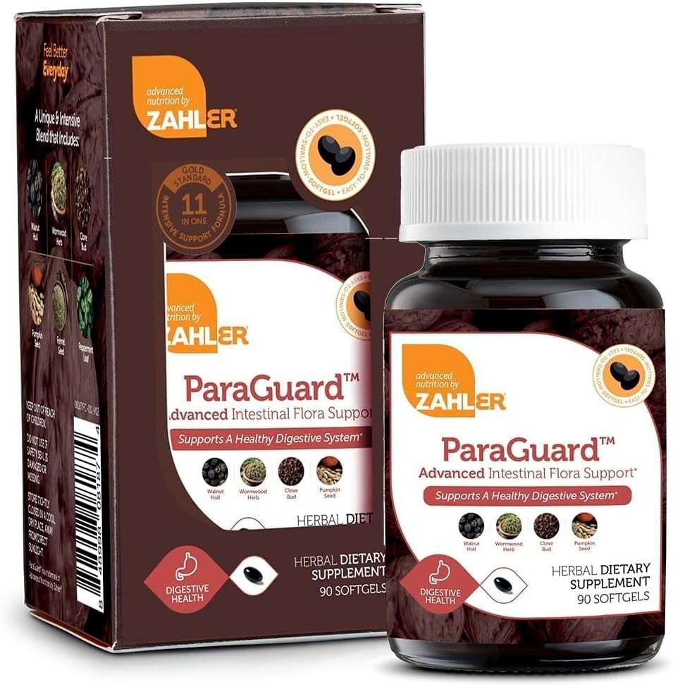 Digestive Support Softgels for Gut Health with Wormwood Clove 90