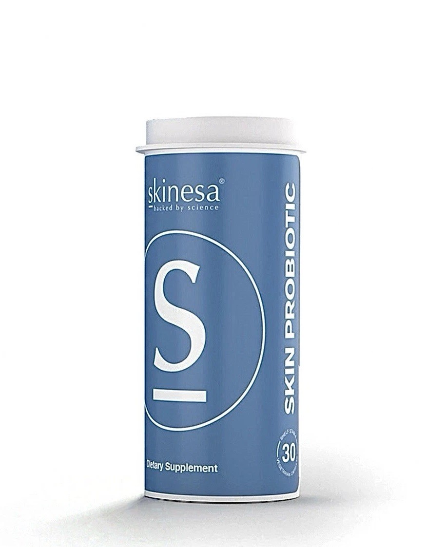 Skinesa #1 Skin Probiotic, Clean Ingredients, Promotes Clear Smooth Healthy Skin