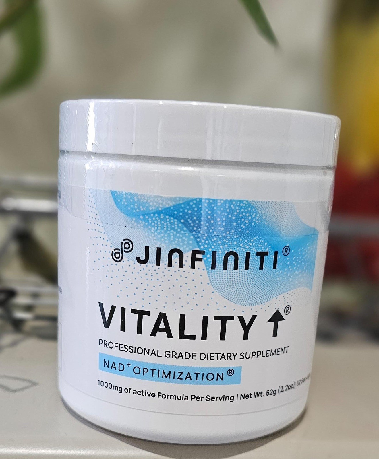 JINFINITI VITALITY Supplement NAD Optimization Booster 1000mg Powder Cell Health