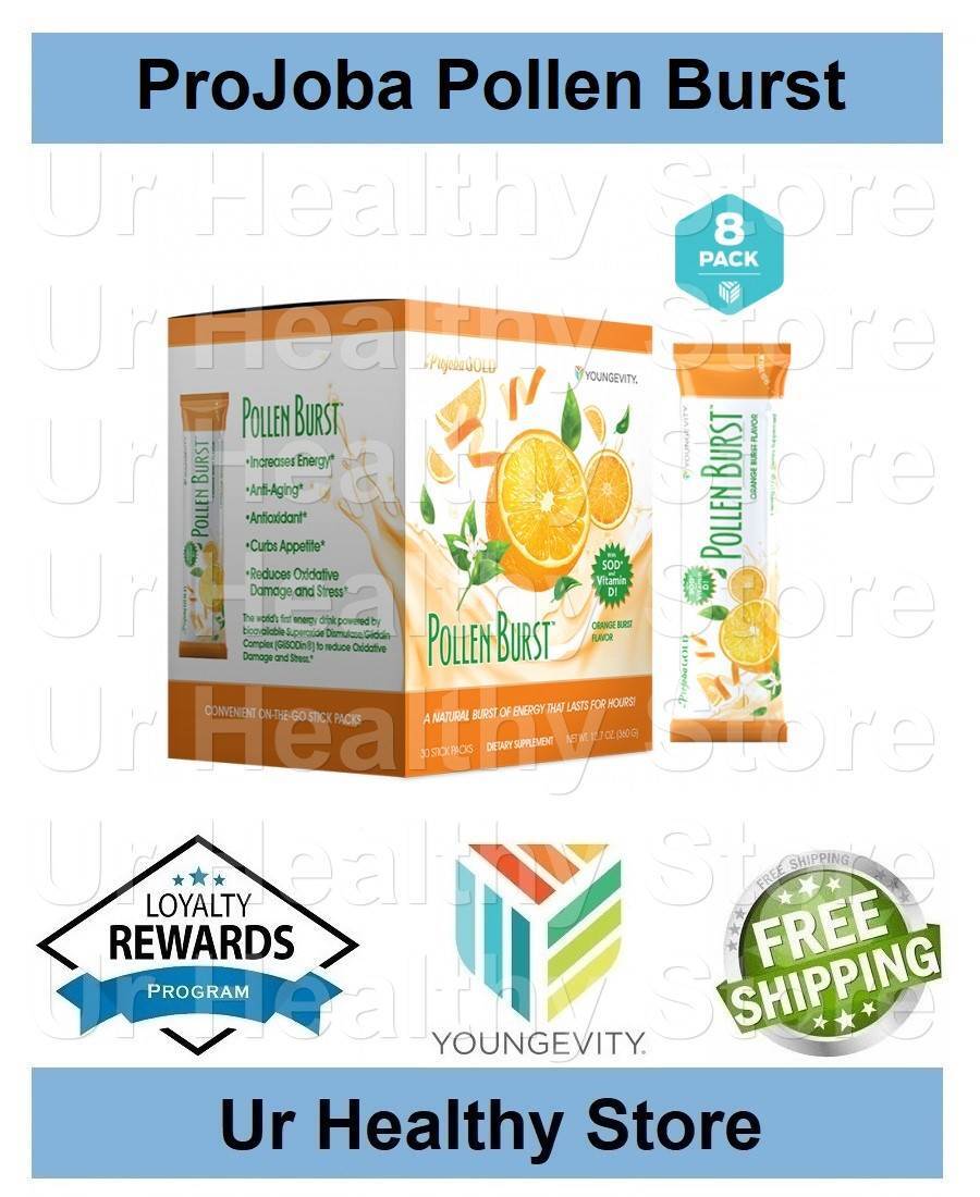 Pollen Burst – 30 Packets (8 PACK) Youngevity **LOYALTY REWARDS**