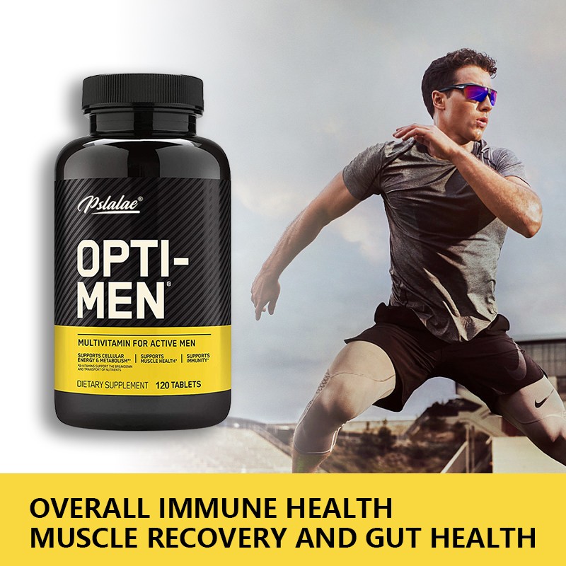 Opti-Men 120pcs- Daily Men’s Nutrition, Promote Metabolism, Immune Boost