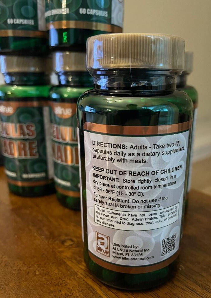 6 Celulas Madres Stem Cell enhancer 120 caps Spirulina AFA Bioxtron EXP 2026