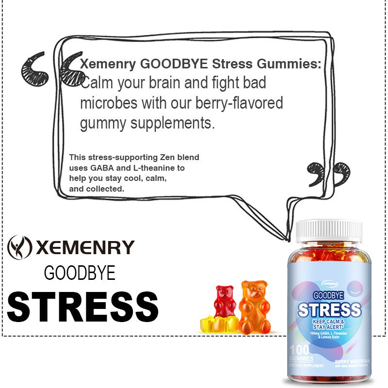 Goodbye Stress – Stress, Anxiety Relief and Sleep Support, Boost Brain Health