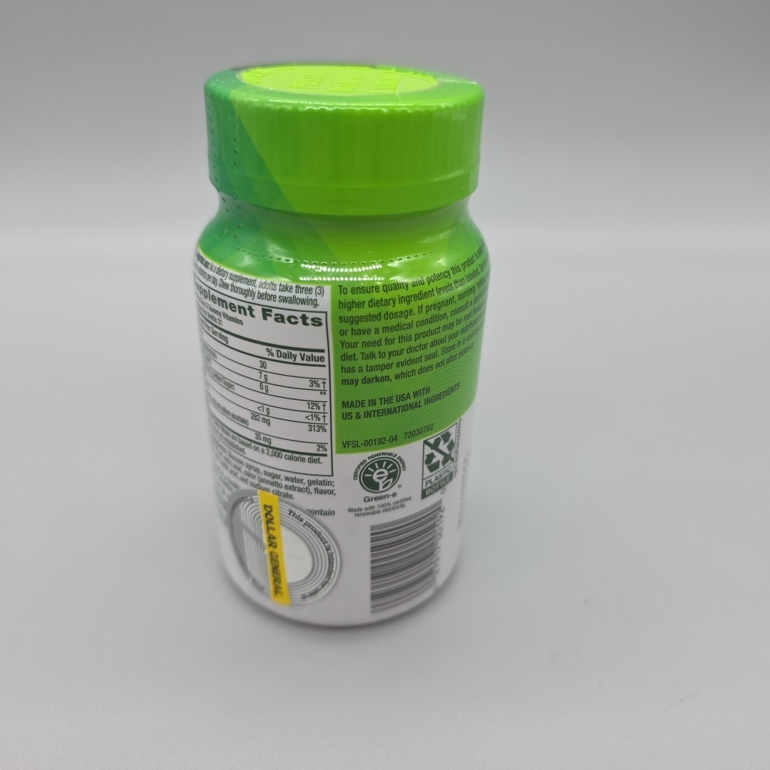 Vitafusion Power C (Lot Of 2) Immune Support Gummies Orange Flavor 126 Ct