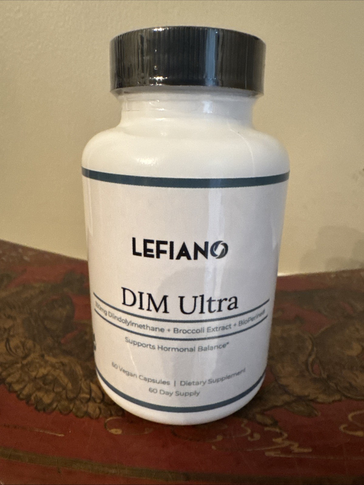 Lefiano DIM Ultra Hormone Support Estrogen Balance 60 Caps Exp 1/2028