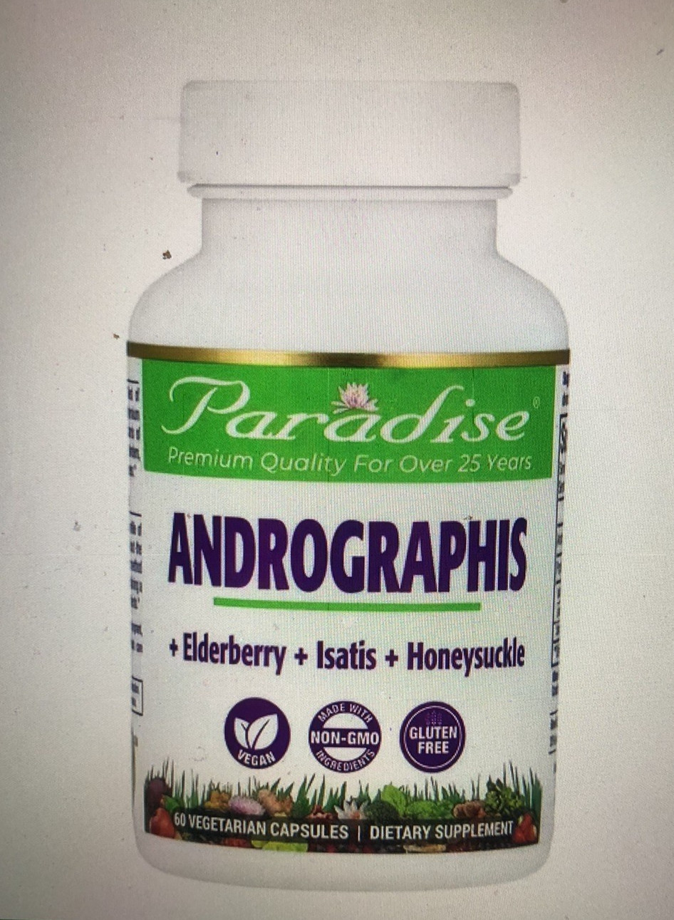 Andrographis Extract Premium Wellness Complex Buy 1 + Get 1 Free PARADISE HERBS
