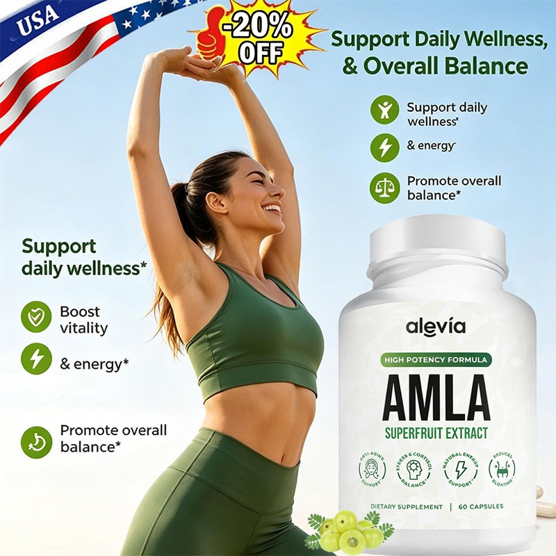 Alevia AMLA Superfruit Extract – 60 capsules