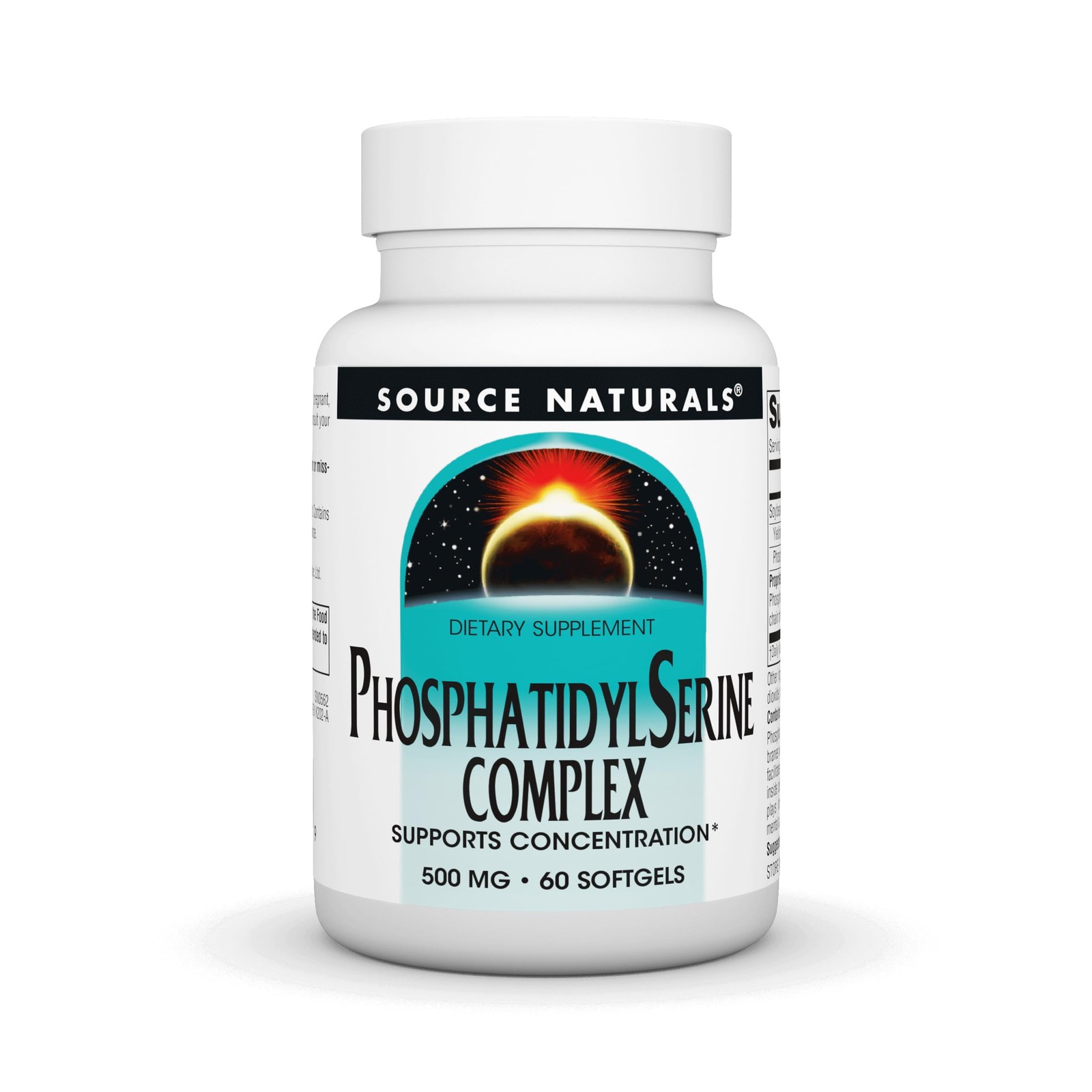 Source Naturals Phosphatidyl Serine Complex 60 Count (Pack of 1), 12105025