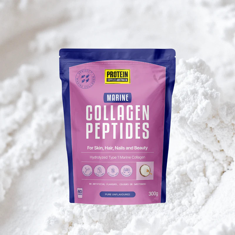 New Protein Supplies Australia Marine Collagen Peptides Unflavoured 300g