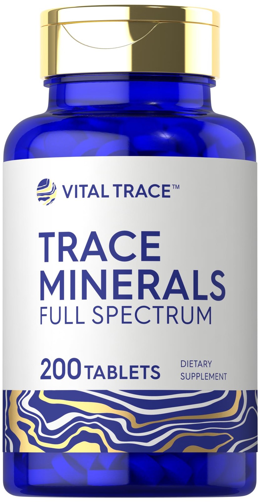 Carlyle Trace Minerals | 200 Tablets | Full Spectrum 200 Count (Pack of 1)